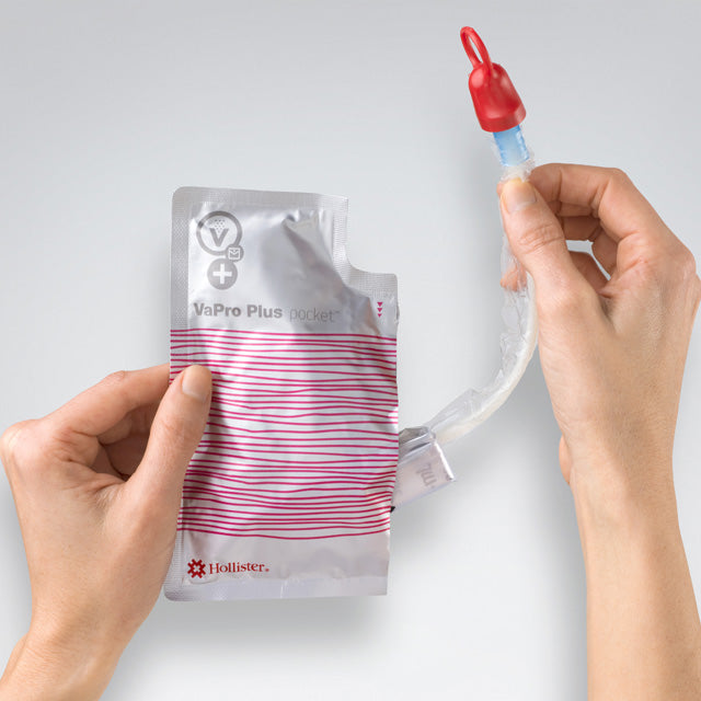 Vapro Plus Pocket Touch-free Hydrophilic Intermittent Catheter - Box of 30