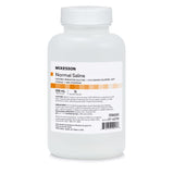 Irrigation Solution - OTC McKesson 0.9% Sodium Chloride Not for Injection Bottle, Screw Top 250 mL - BeHope