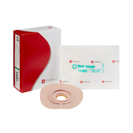 Ostomy Barrier FlexTend™ Precut, Extended Wear Adhesive Tape 44 mm Flange Green Code System Hydrocolloid 7/8 Inch Opening - BeHope