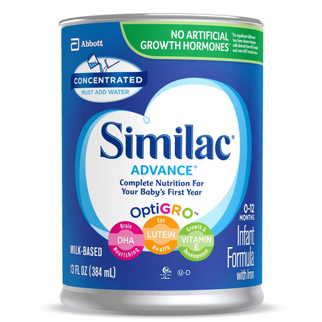 Infant Formula Similac® Advance® Unflavored 13 oz. Can Concentrate Iron - BeHope