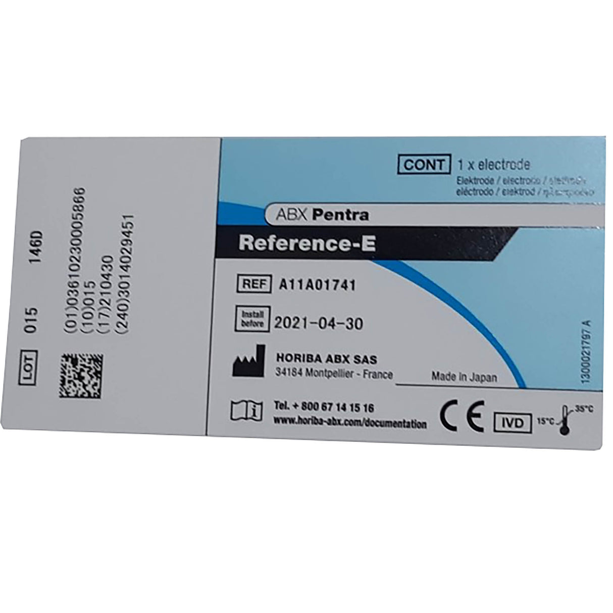 Ion-Selective Electrode (ISE) ABX Pentra™ Reference Electrode For ABX Pentra 400 Analyzer - BeHope