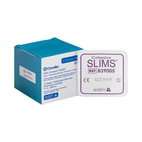 Ostomy Barrier Seal Eakin® Cohesive® Slim, Outer Diameter 2 Inch, Thickness 1/8 Inch - BeHope