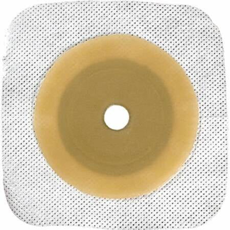 Ostomy Barrier Esteem synergy® Precut, Standard Wear Stomahesive® Adhesive Medium Flange Esteem Synergy™ System Hydrocolloid 1-1/2 Inch Opening 4-1/2 X 4-1/2 Inch - BeHope