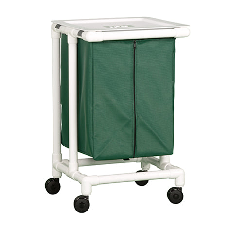 Single Hamper With Bag Jumbo 4 Casters 55 Gal. - Behope