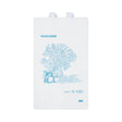 Bedside Bag McKesson 7 X 11.5 Inch White / Blue Floral Print Polyethylene - BeHope