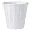 Souffle Cup Solo® 3.5 oz. White Paper Disposable - BeHope