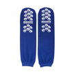 Slipper Socks McKesson Terries™ Unisex Adult Bariatric / X-Wide Double Tread Single Patient Use Royal Blue - BeHope