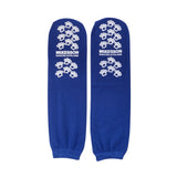 Slipper Socks McKesson Terries™ Unisex Adult Bariatric / X-Wide Double Tread Single Patient Use Royal Blue - BeHope