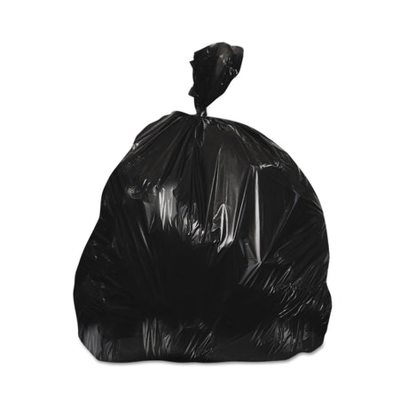 Trash Bag Heritage™ 45 gal. Black LLDPE 0.70 mil 40 X 46 Inch Star Seal Bottom Flat Pack - BeHope