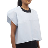 Exam Cape McKesson Blue One Size Fits Most Front / Back Opening Without Closure Unisex Disposable - BeHope