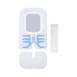 Integrated Securement Dressing Sorbaview SHIELD Paper 3-1/2 X 5-5/16 Inch Sterile - BeHope