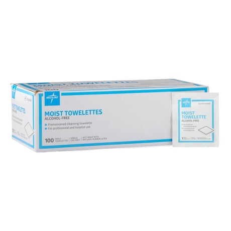 Antiseptic Skin Towelette Med Nap Individual Packet Scented 100 Count - BeHope