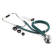 Sprague Stethoscope McKesson LUMEON™ Teal Blue 2-Tube 22 Inch Tube Double Sided Chestpiece - BeHope