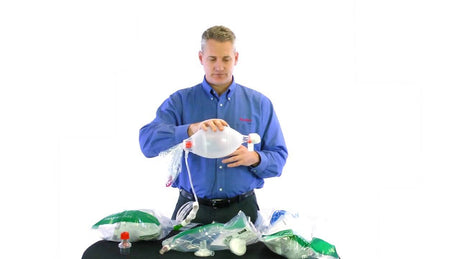Resuscitator Ambu® Spur Ii® Single-Patient with Mask and Medication Port - BeHope
