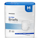 Unisex Adult Incontinence Brief McKesson Ultra Medium Disposable Heavy Absorbency - BeHope
