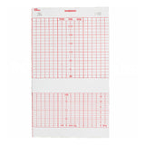 Recording Chart Paper Life Trace® Z-Fold Red Grid - BeHope
