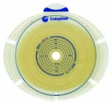 Ostomy Barrier SenSura® Flex Xpro Trim to Fit, Standard Wear Double Layer Adhesive 50 mm Flange Red Code System 3/8 to 1-7/8 Inch Opening - BeHope
