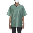 Patient Shirt Large Green Without Pockets Short Sleeve Unisex - BeHope