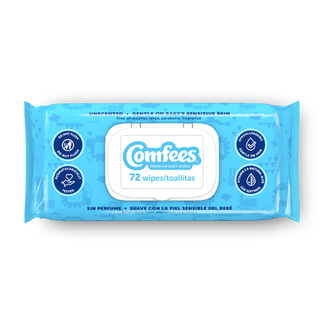 Baby Wipes Comfees® Gentle Hypoallergenic Sensitive Skin - BeHope