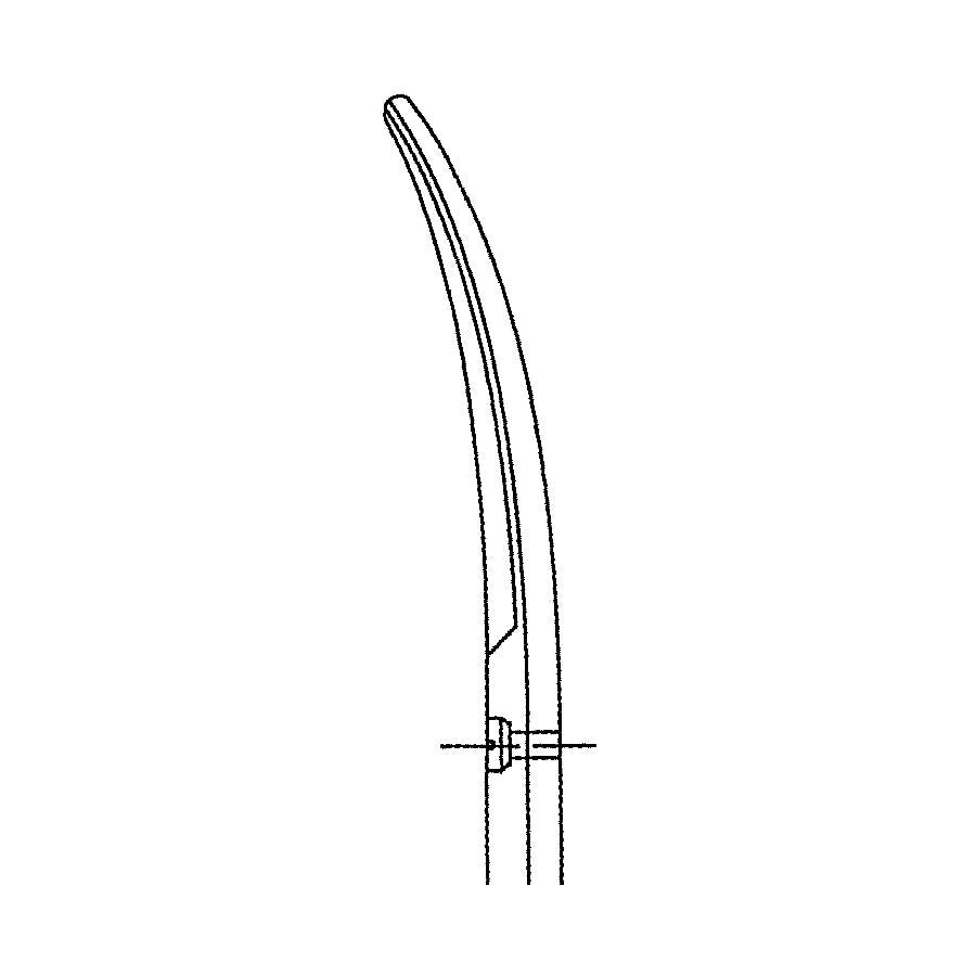 Medline Konig Mayo Dissecting Scissors