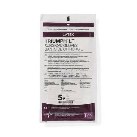Triumph® LT Sterile Powder-Free Latex Surgical Glove, Beige