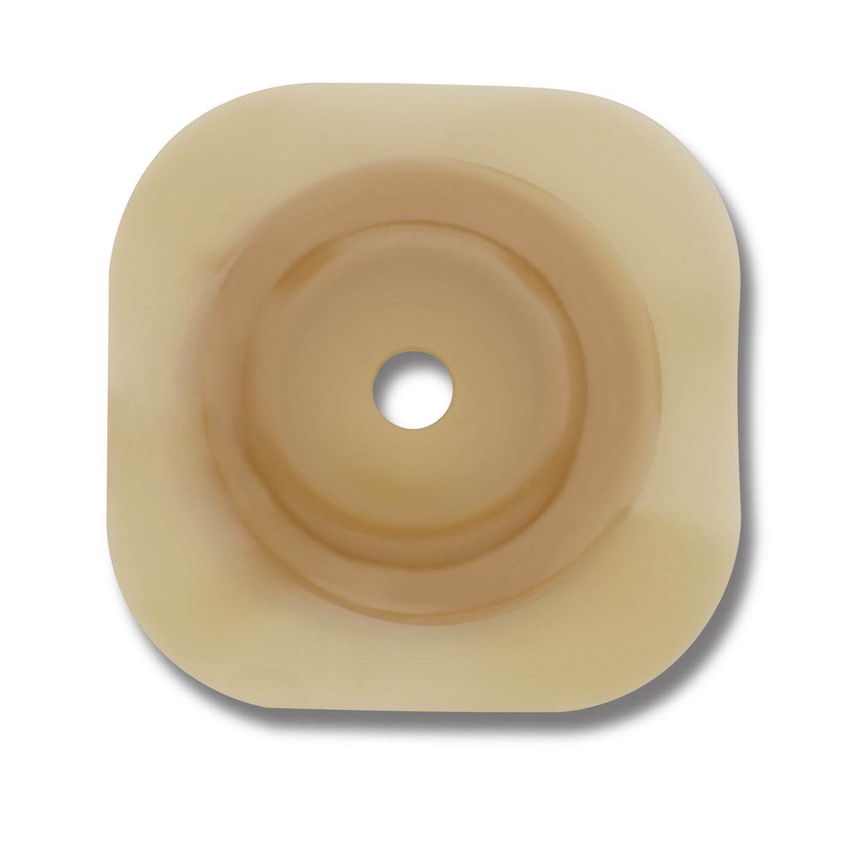 Ostomy Barrier FlexTend™ Trim to Fit, Extended Wear Without Tape 44 mm Flange Green Code System Up to 1 Inch Opening - BeHope
