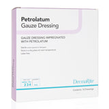 Petrolatum Impregnated Dressing DermaRite® Strip 1 X 8 Inch Sterile - BeHope
