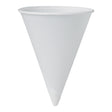 Paper Cone Cup Bare® Eco-Forward® 4.25 oz. White Paper Disposable - BeHope