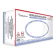 Exam Glove FLEXAL™ Nitrile Small NonSterile Nitrile Standard Cuff Length Textured Fingertips Blue Chemo Tested - BeHope