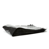 Trash Bag Colonial Bag 60 gal. Black LLDPE 1 mil 38 X 58 Inch X-Seal Bottom Flat Pack - BeHope