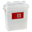 Sharps Container Bemis™ Sentinel Translucent Base 15 H X 13-7/8 L X 6-7/8 W Inch Horizontal Entry 3 Gallon - BeHope