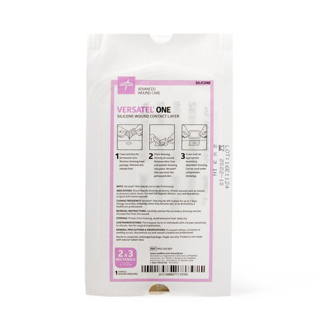 Versatel One Silicone Contact Layer Dressing 20cm X 30.5cm Box/5 Each - BeHope