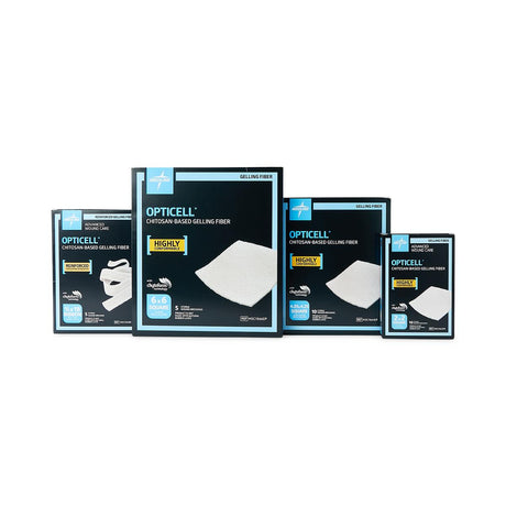Opticell Gelling Fiber Wound Dressing 5cm X 5cm Box/10 Each
