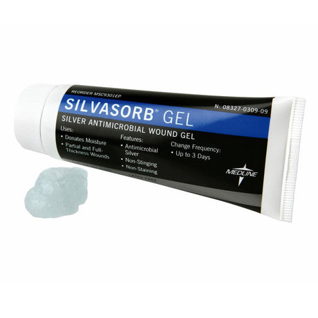 Silvasorb Anitmicrobial Wound Gel 89ml Tube Case/12 Each