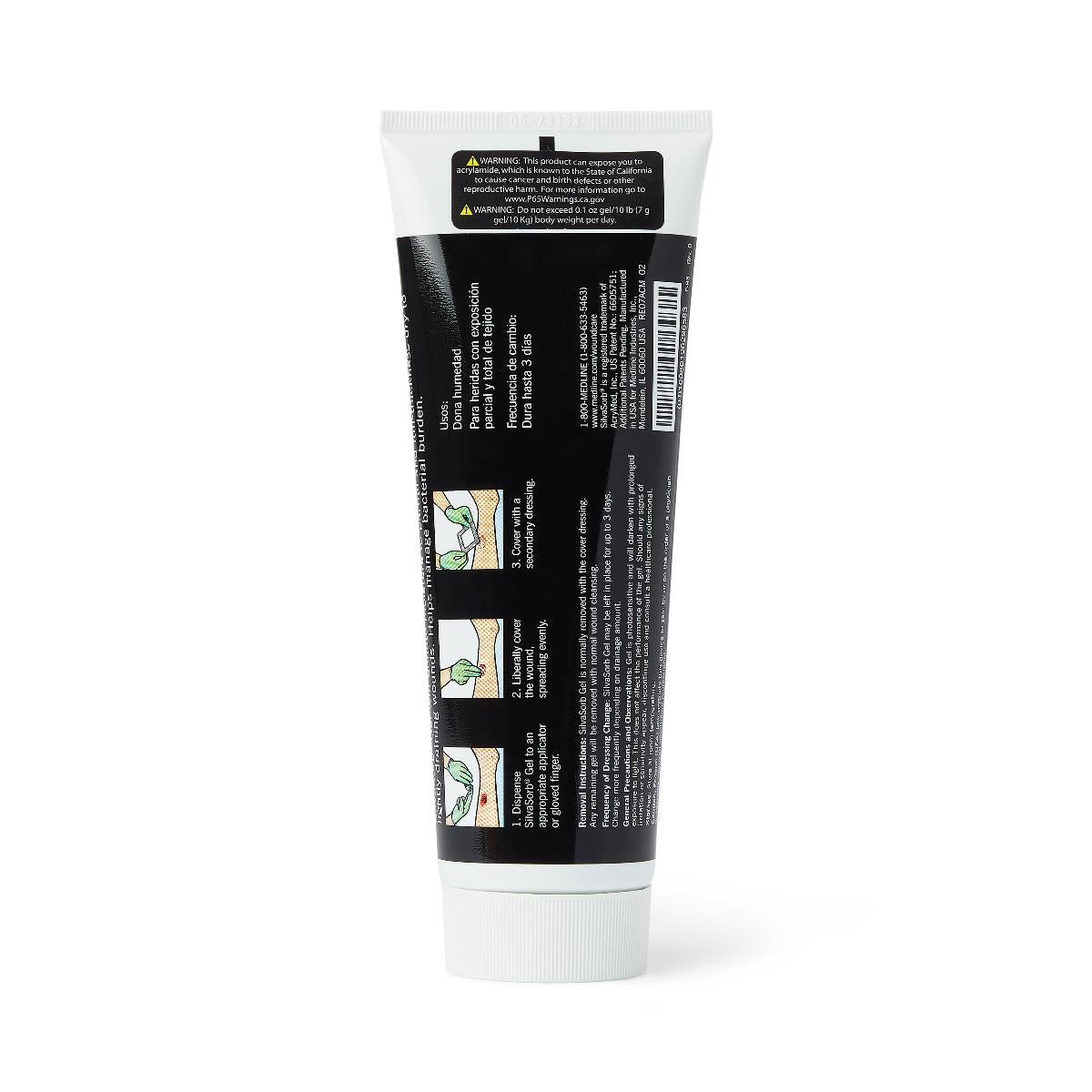Silvasorb Anitmicrobial Wound Gel 89ml Tube Case/12 Each