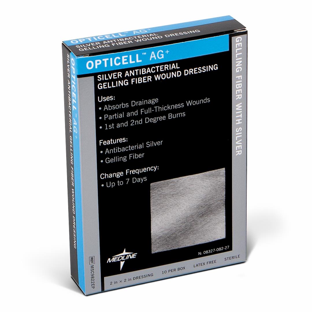 Opticell® Ag+ Silver Antibacterial Gelling Fiber Wound Dressing