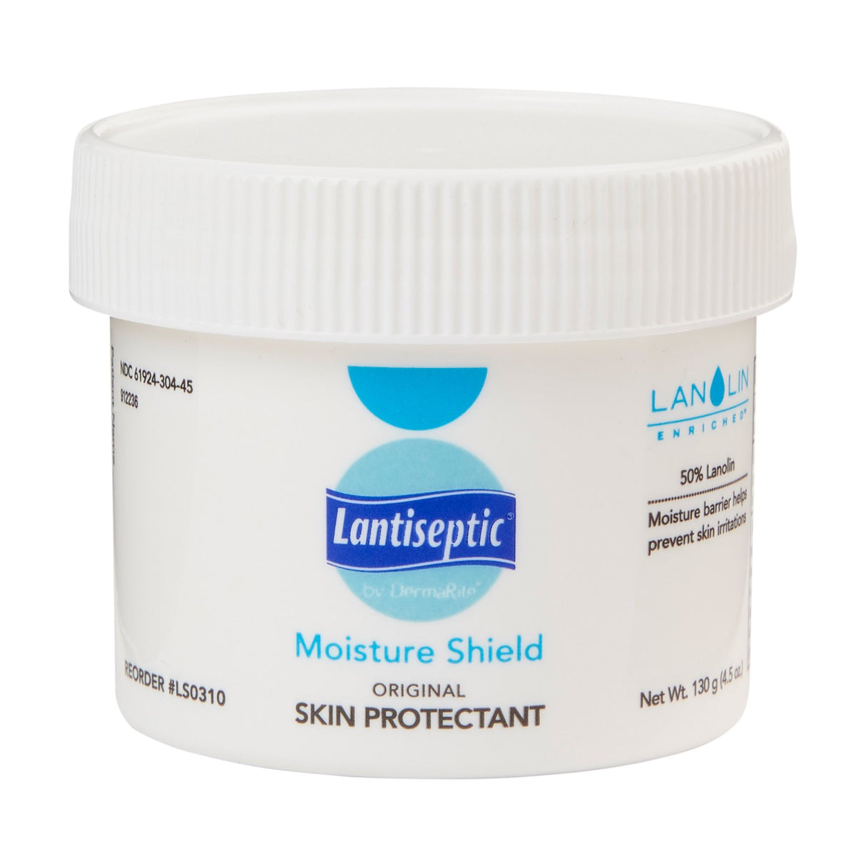Skin Protectant Lantiseptic® Moisture Shield 4.5 oz. Jar Lanolin Scent Ointment - BeHope