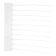Pull-Tight Seal Health Care Logistics UnNumbered White Polypropylene 9 Inch - BeHope