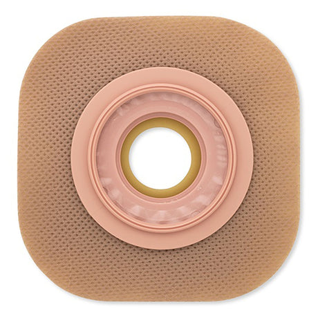 Ostomy Barrier FlexWear™ Precut, Standard Wear Adhesive Tape 44 mm Flange Green Code System Hydrocolloid 7/8 Inch Opening - BeHope
