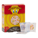 Adhesive Spot Bandage Looney Tunes™ Plastic Kid Design (Tweety) 7/8 Inch Diameter Sterile - BeHope