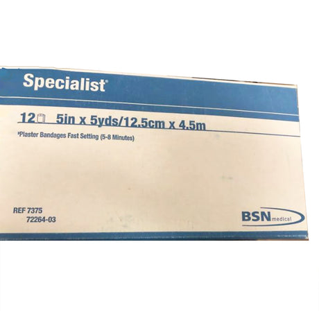 Plaster Bandage Specialist® 5 Inch X 15 Foot Plaster of Paris Blue - BeHope