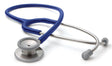 Clinician Stethoscope Adscope® 603 Royal Blue 1-Tube 22 Inch Tube Double Sided Chestpiece - BeHope