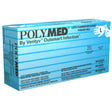 Exam Glove Polymed® Large NonSterile Latex Standard Cuff Length Fully Textured Ivory Not Rated - BeHope