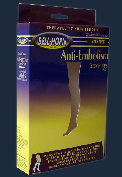 Anti-embolism Stocking Bell-Horn® Knee High Medium Beige Closed Toe - BeHope