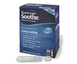 Eye Lubricant Soothe® 0.02 oz. Eye Drops - BeHope
