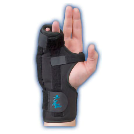 Boxer Fracture Brace Med Spec® Aluminum / Felt Right Hand Black Large - BeHope