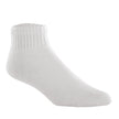 Diabetic Compression Socks Jobst® Sensifoot™ Crew Small White Closed Toe - BeHope