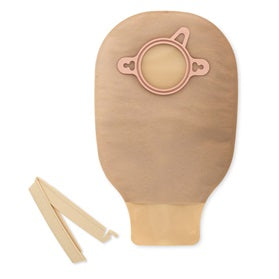New Image Two-piece Drainable Mini Pouch - Beige 9" (23cm), Box Of 10