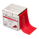 Exercise Resistance Band TheraBand® Red 4 Inch X 25 Yard Medium Resistance - BeHope