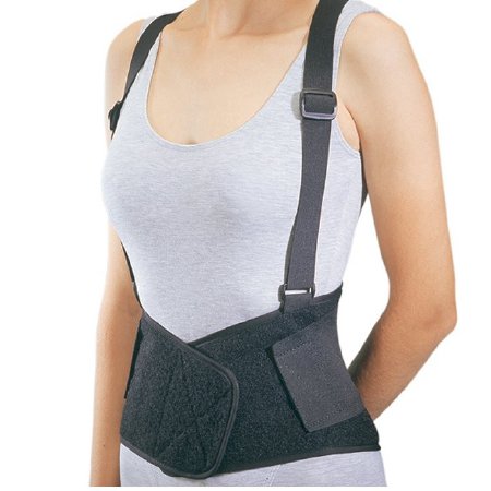 Occupational Back Support ProCare® Industrial Medium Hook and Loop Closure 30 to 36 Inch Waist Circumference 8 Inch Height Adult - BeHope